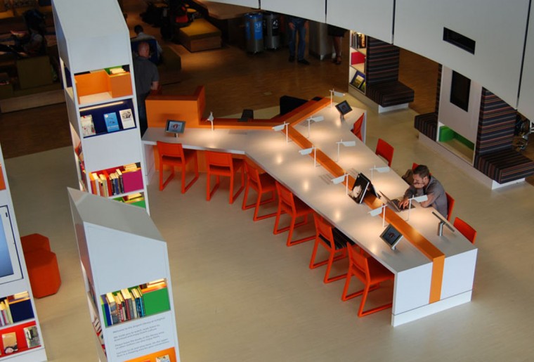 MV Architects Schiphol Airport library 2